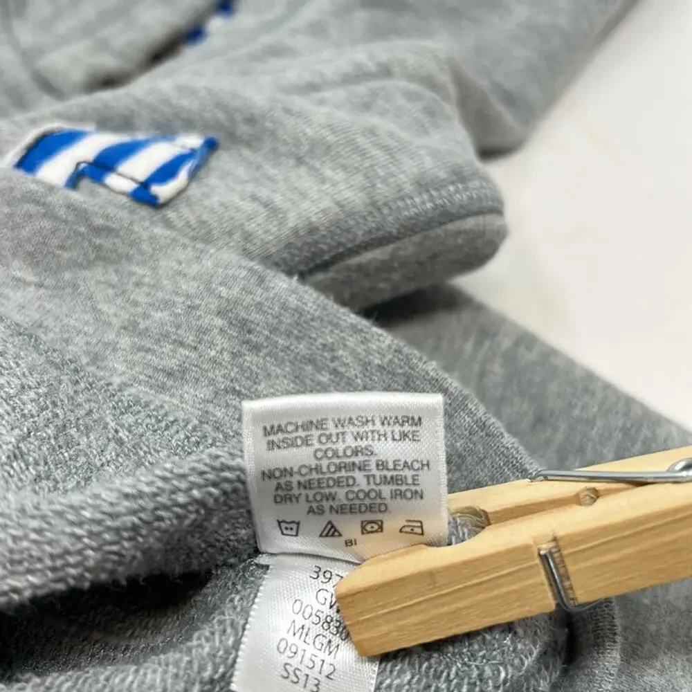 Hanna Andersson Boys Gray Full Zip Hoodie Size 80 (2)